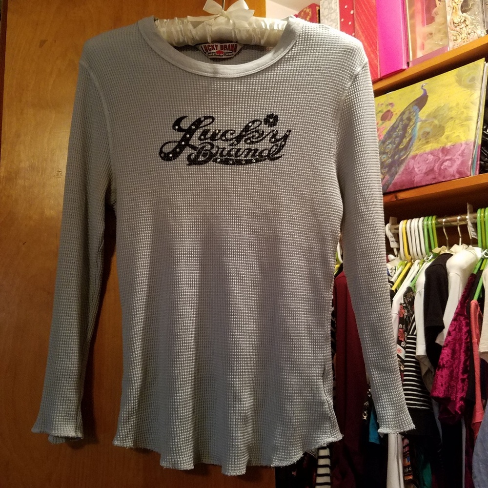 Vintage Lucky Brand Top 🍀